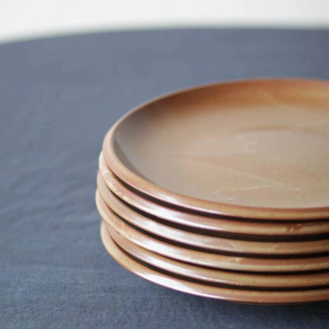 Hot Sale ✔️ Les Puces What's New Stoneware Plate Set Of 4 🎉 6 Les Puces What's New Stoneware Plate Set Of 4