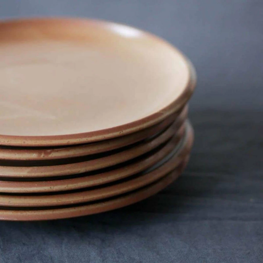 Hot Sale ✔️ Les Puces What's New Stoneware Plate Set Of 4 🎉 3 Les Puces What's New Stoneware Plate Set Of 4