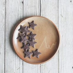 Les Puces What's New Stoneware Plate Set Of 4