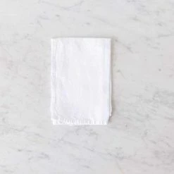 Elsie Green What's New Stonewashed French Linen Napkin Set Of 4