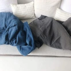 Elsie Green Stonewashed Linen Throwbed What's New