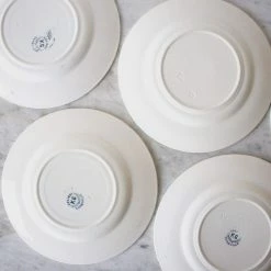 Elsie Green What's New Transferware With Hydrangeas Set Of 4