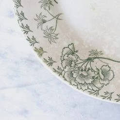 Elsie Green What's New Transferware With Hydrangeas Set Of 4
