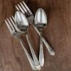 Flatware Vintage Serving Fork And Spoon