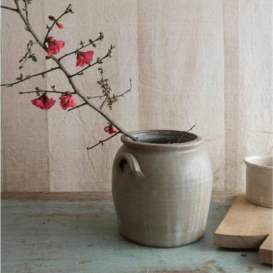 Elsie Green Vintage Stoneware Crock What's New