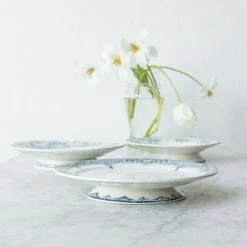 Outlet ๐ Elsie Green Vintage Transferware Cake Plate ๐ 7 Elsie Green Vintage Transferware Cake Plate