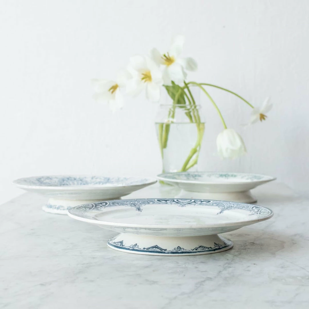 Outlet ๐ Elsie Green Vintage Transferware Cake Plate ๐ 5 Elsie Green Vintage Transferware Cake Plate