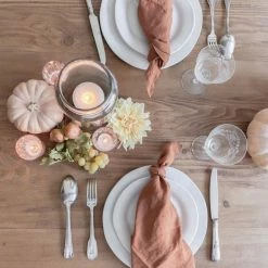 Elsie Green Washed Linen Napkin Set Of 4