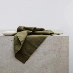 Elsie Green Washed Linen Napkin Set Of 4