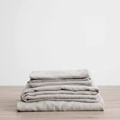 Best Pirce 😉 Elsie Green Washed Linen Sheet Set Textiles ❤️ 25 Elsie Green Washed Linen Sheet Set Textiles
