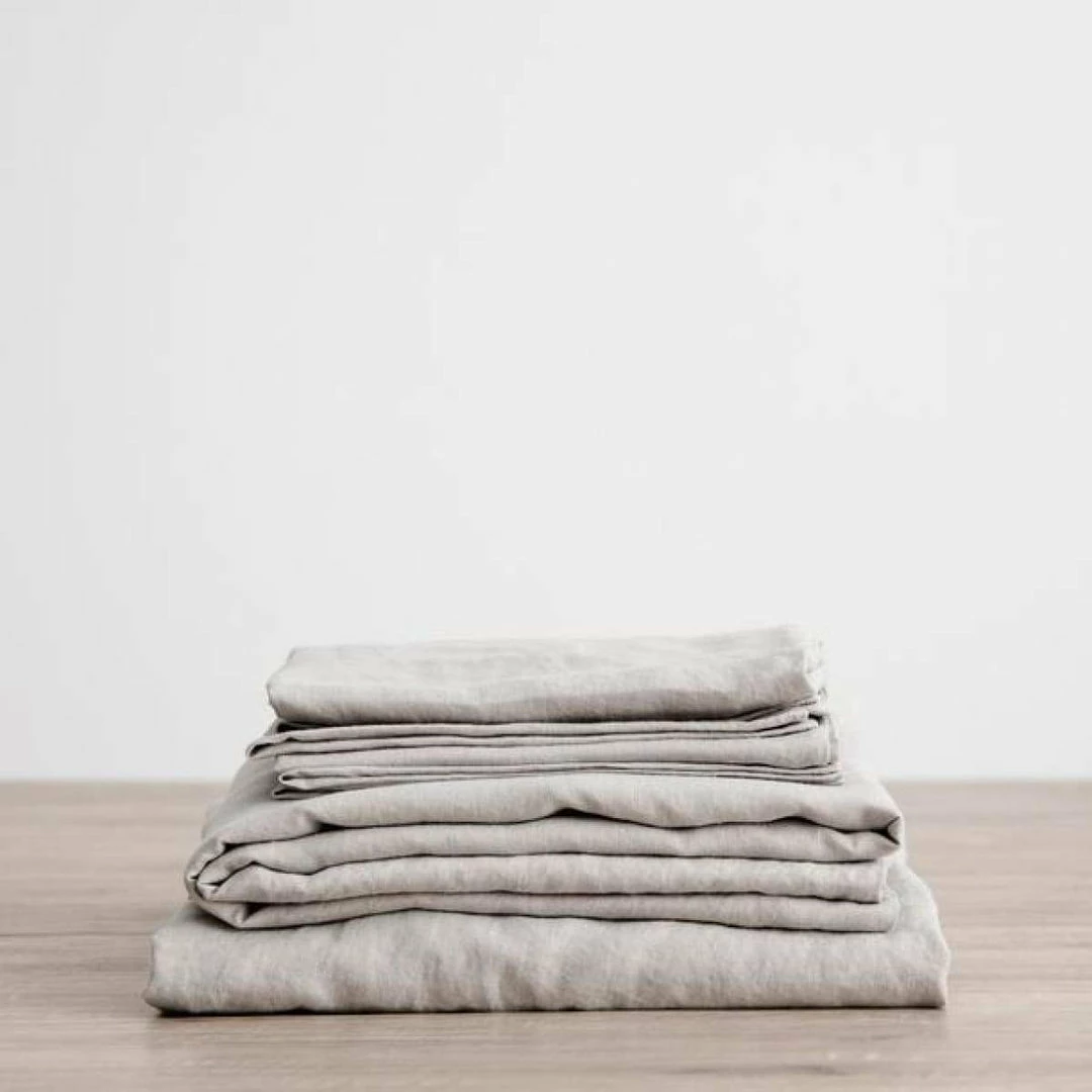 Best Pirce 😉 Elsie Green Washed Linen Sheet Set Textiles ❤️ 13 Elsie Green Washed Linen Sheet Set Textiles