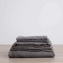 Best Pirce 😉 Elsie Green Washed Linen Sheet Set Textiles ❤️ 23 Elsie Green Washed Linen Sheet Set Textiles