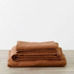 Best Pirce 😉 Elsie Green Washed Linen Sheet Set Textiles ❤️ 26 Elsie Green Washed Linen Sheet Set Textiles